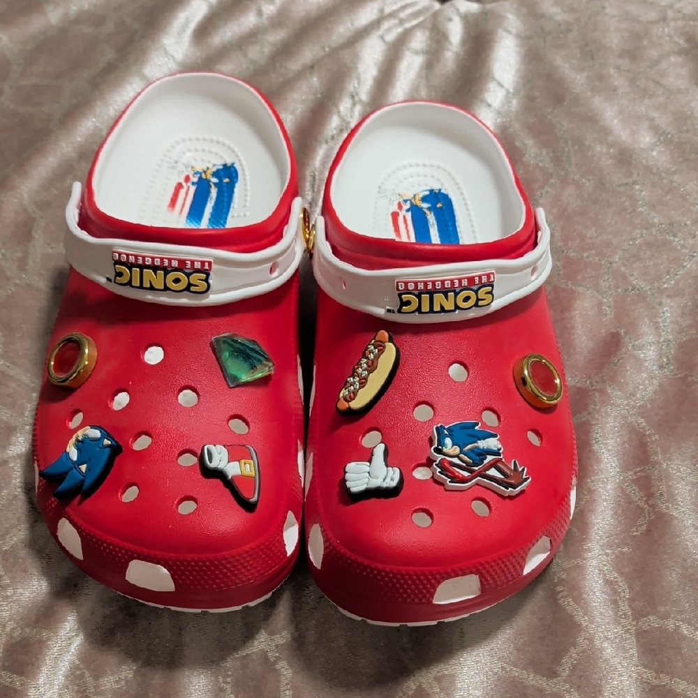 Sonic The Hedgehog Crocs